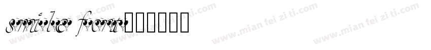 smile font字体转换
